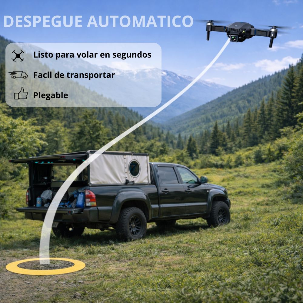 Dron Skyvision con Doble Camara 4K
