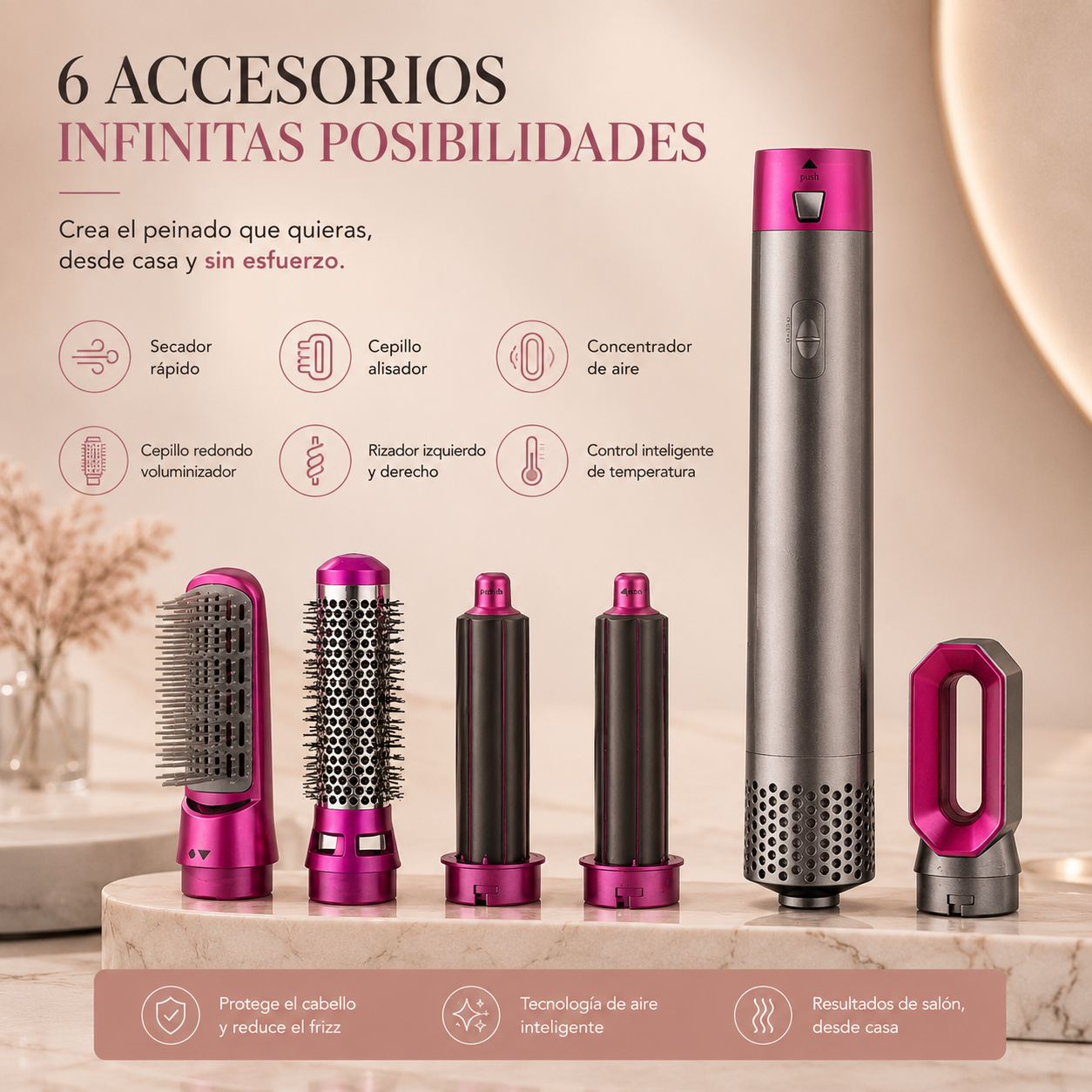 Nordiq essential Secador 5 en 1