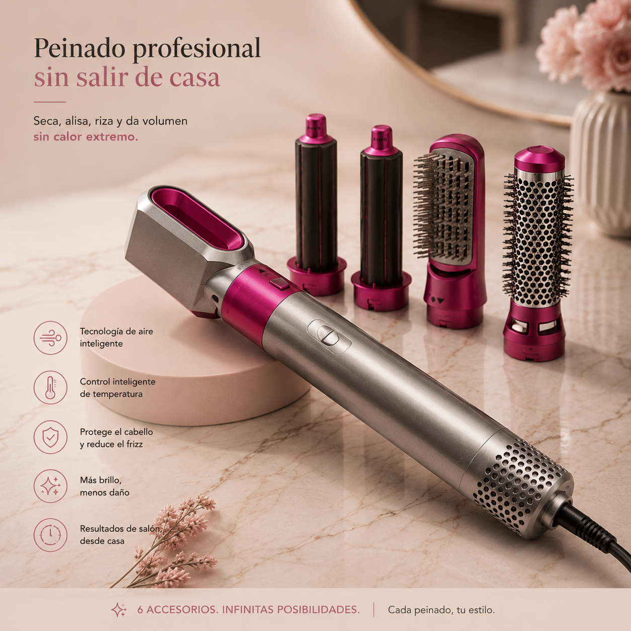 Nordiq essential Secador 5 en 1