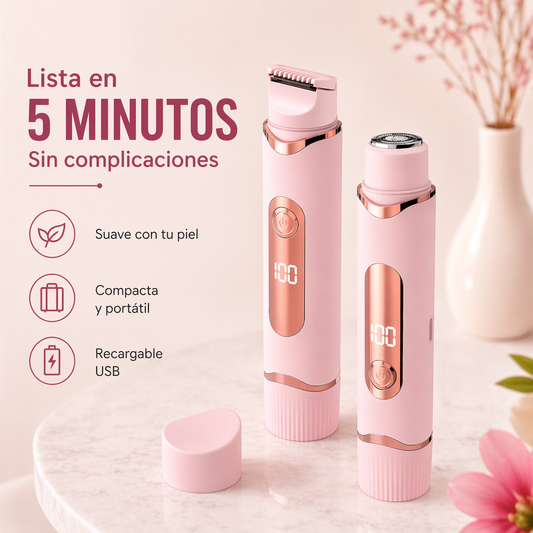 Depiladora 2 en 1 Instantánea